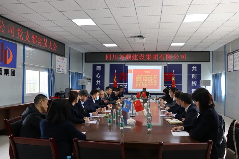 中共918博天堂党支部积极开展 “预备党员入党宣誓，党员重温入党誓词” 主题党日活动