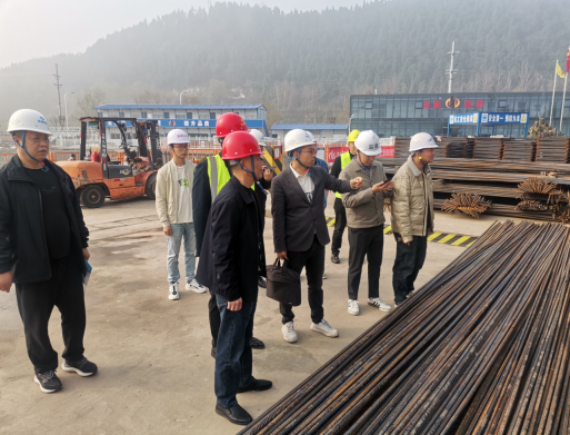 集团公司电子电路标准厂房（二期）项目 迎接四川省安委会巡视检查