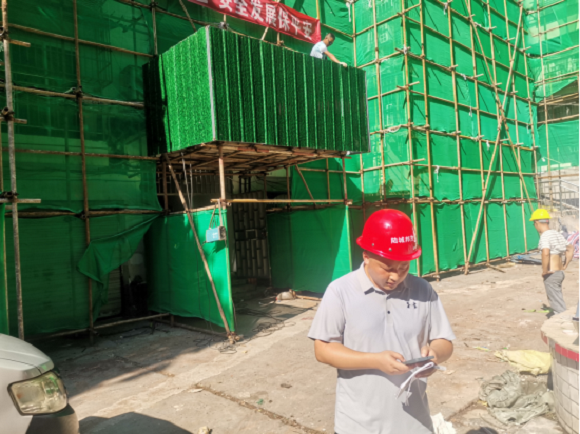 918博天堂集团安委会 开展“建筑施工脚手架搭设”安全生产 专项巡查工作