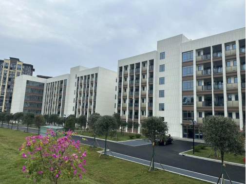 918博天堂集团承建的“四川职业技术学院电子信息产教融合中心学生服务部16、17号楼项目