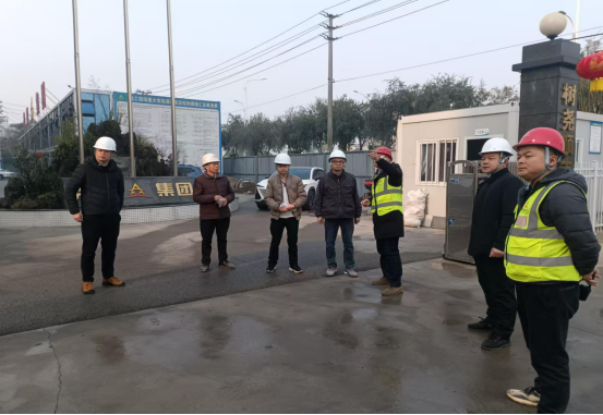 遂宁市安委会第六巡查组莅临 我公司在建工程项目检查指导工作