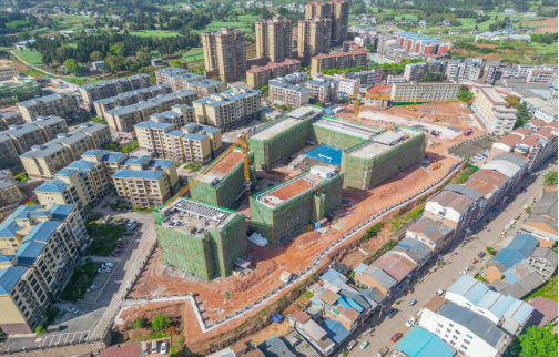 918博天堂建设集团在建项目攻坚纪实四 、与时间竞速，为教育奠基