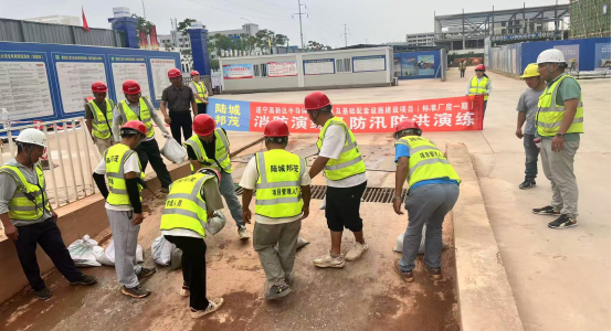 2025年“安全生产月”系列活动（五）—— 918博天堂集团在建项目积极开展应急演练活动