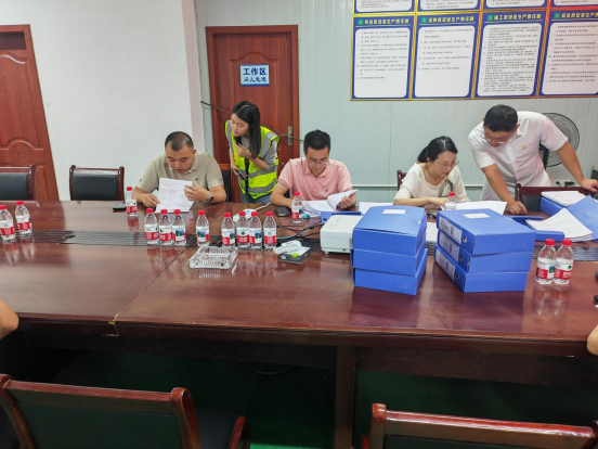 集团公司在建工程项目高标准通过成都世运会保安全督导检查