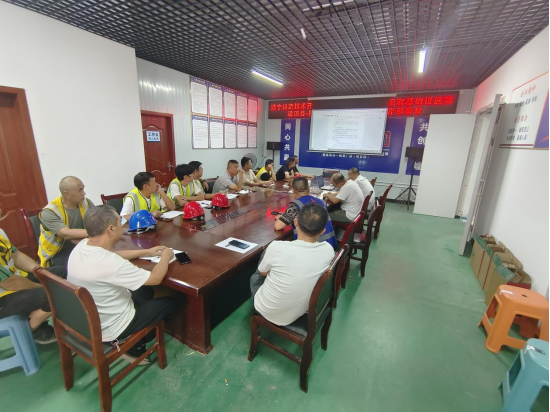 集团公司质安部组织各在建项目开展 “质量通病”及强制性条文学习培训活动